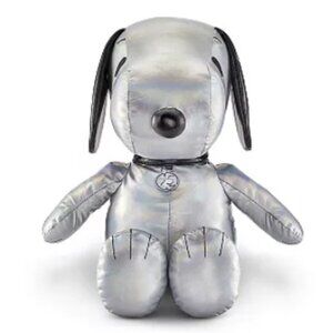 NWT ~ Peanuts Limited Edition 75th Anniversary Iridescent Snoopy Stuffed Animal